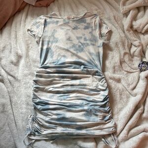 RUCHED SUMMER SUNDRESS